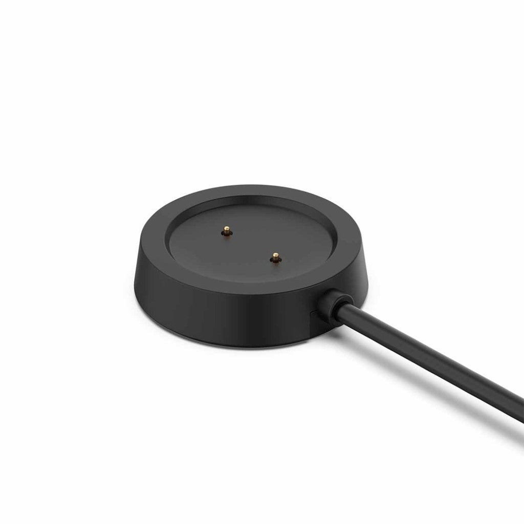 Plastik Amazfit GTR 42mm / Amazfit GTR 47mm USB Ladestation - Sort#serie_3