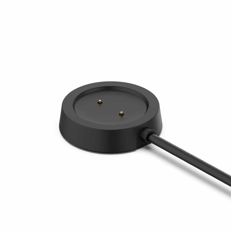 Plastik Amazfit GTR 42mm / Amazfit GTR 47mm USB Ladestation - Sort#serie_3