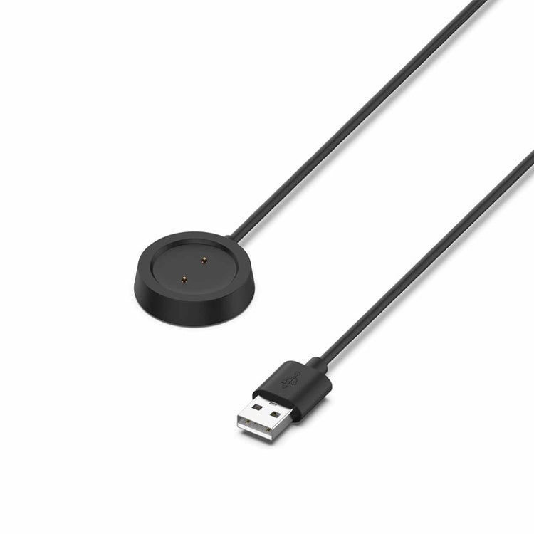Plastik Amazfit GTR 42mm / Amazfit GTR 47mm USB Ladestation - Sort#serie_3