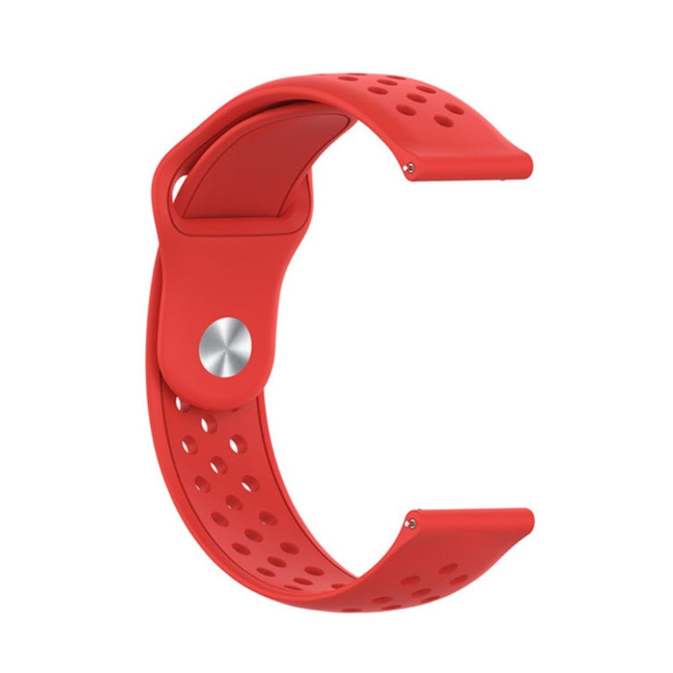 Mega flot Amazfit GTR 47mm / Amazfit Pace Silikone Rem - Rød#serie_3