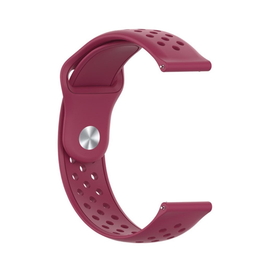 Mega flot Amazfit GTR 47mm / Amazfit Pace Silikone Rem - Rød#serie_5