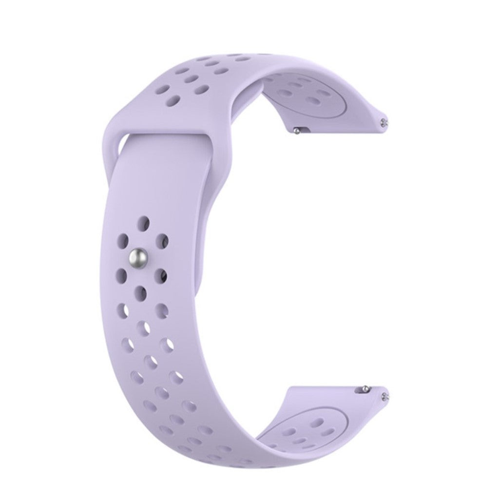 Mega flot Amazfit GTR 47mm / Amazfit Pace Silikone Rem - Lilla#serie_8