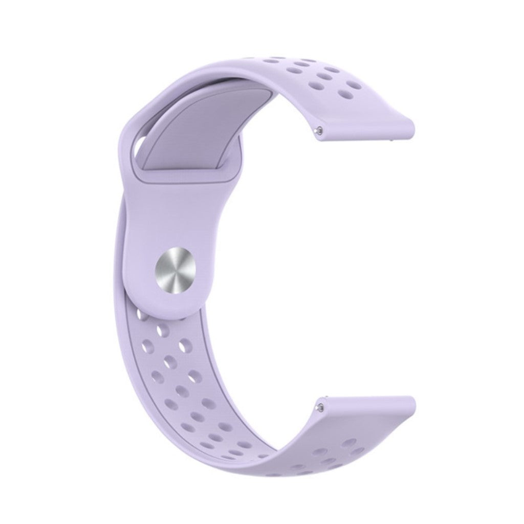 Mega flot Amazfit GTR 47mm / Amazfit Pace Silikone Rem - Lilla#serie_8