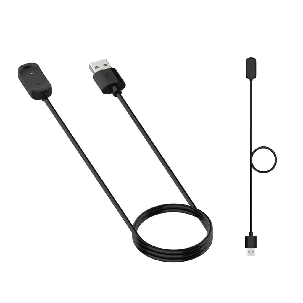 1m Plastik Amazfit GTR 42mm / Amazfit GTR 47mm USB Ladestation - Sort#serie_011