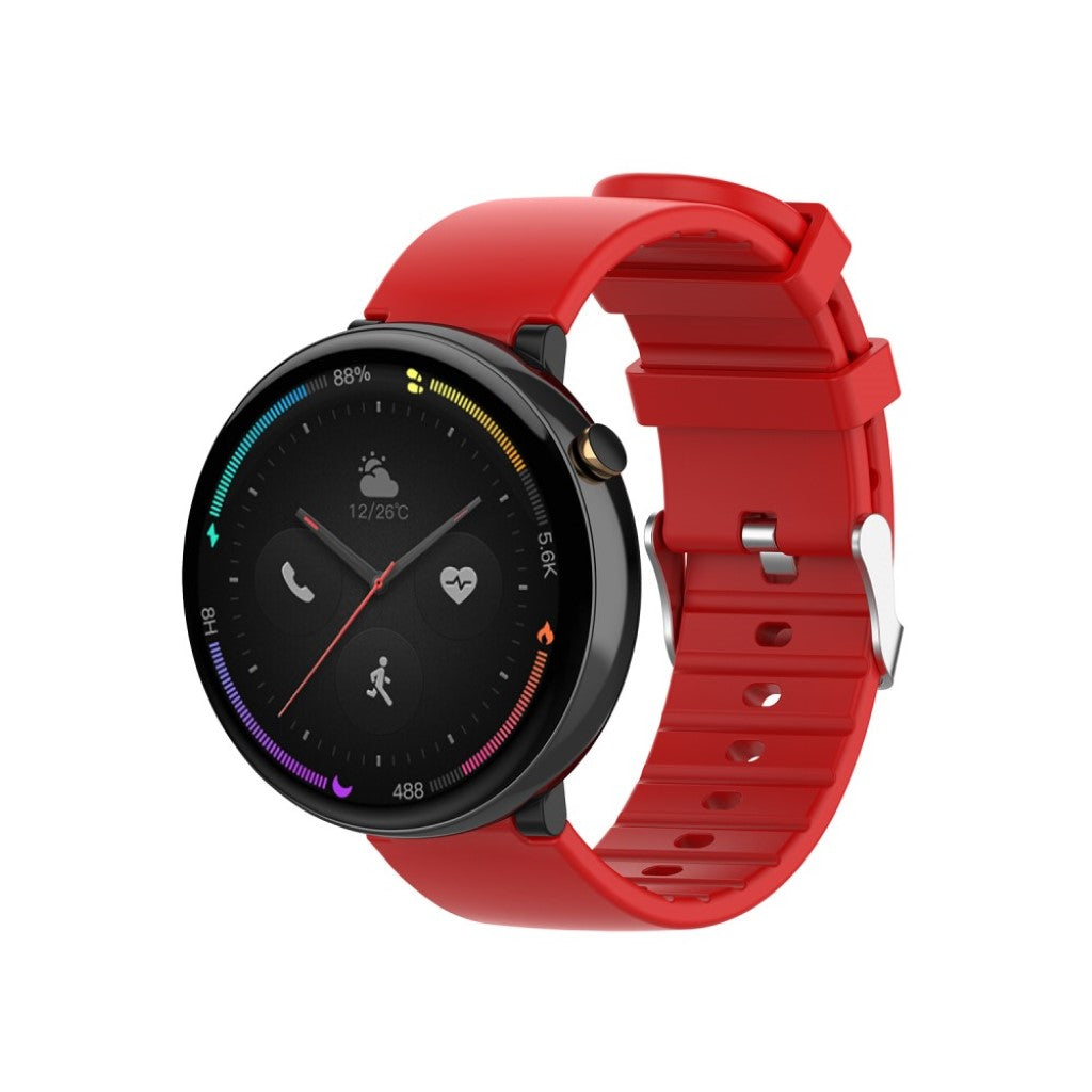 Mega fantastisk Amazfit Smartwatch 2 Silikone Rem - Rød#serie_4