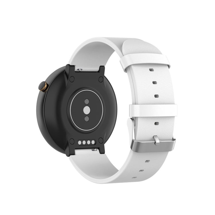 Super fed Amazfit Smartwatch 2 Ægte læder Rem - Hvid#serie_2