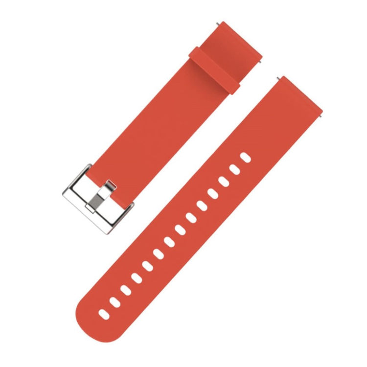 Rigtigt slidstærk Amazfit Youth Silikone Rem - Orange#serie_4