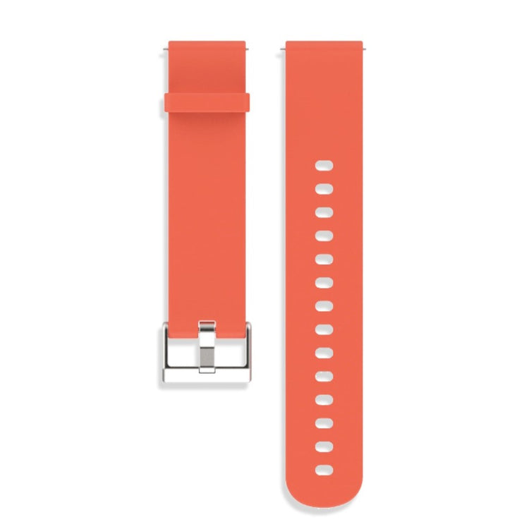 Rigtigt slidstærk Amazfit Youth Silikone Rem - Orange#serie_4