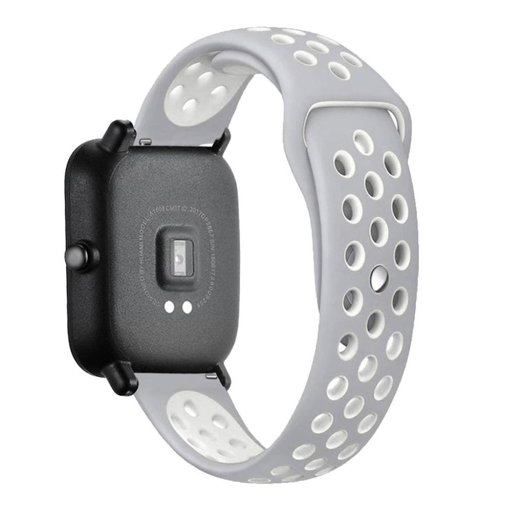 Vildt sejt Amazfit Youth Silikone Rem - Hvid#serie_3