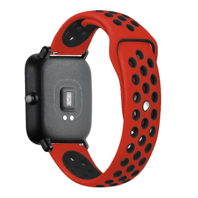Vildt sejt Amazfit Youth Silikone Rem - Sort#serie_4