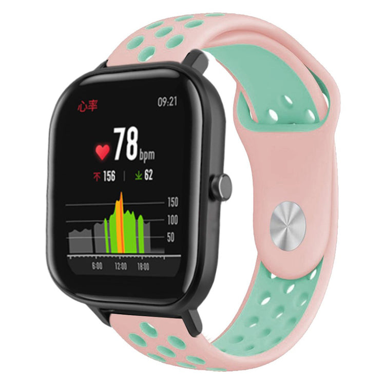 Vildt sejt Amazfit Youth Silikone Rem - Pink#serie_5