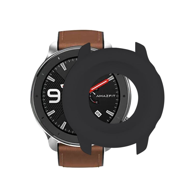Amazfit GTR 42mm  Silikone Bumper  - Sort#serie_6