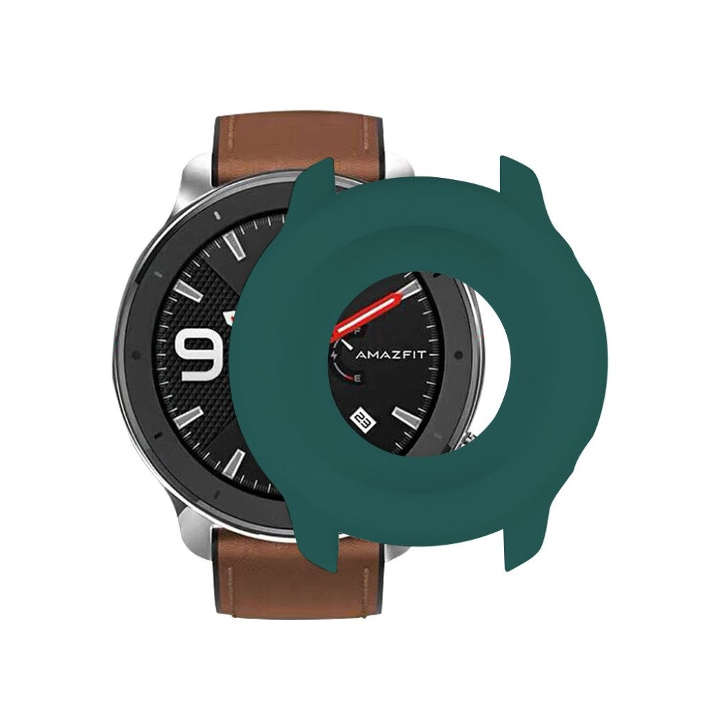 Amazfit GTR 42mm  Silikone Bumper  - Grøn#serie_7
