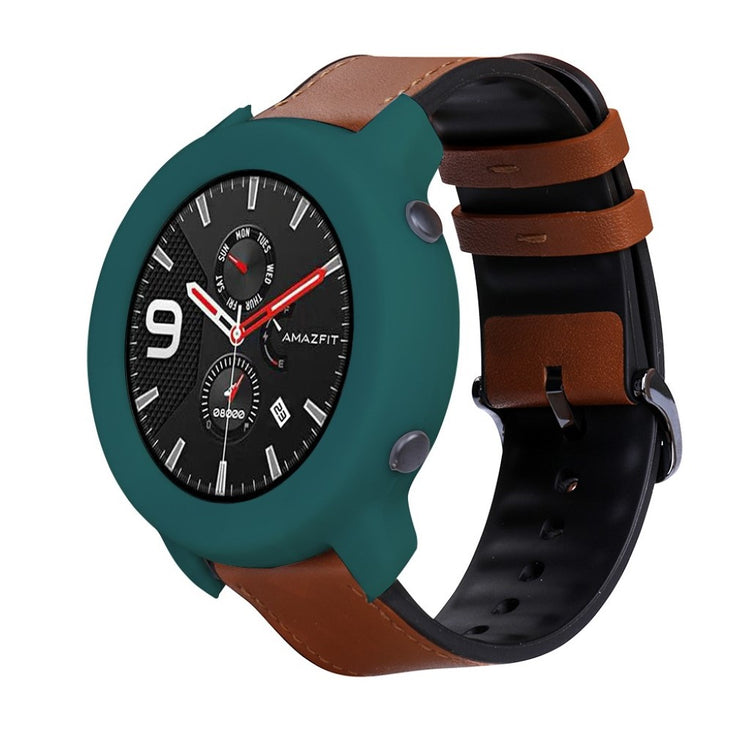 Amazfit GTR 42mm  Silikone Bumper  - Grøn#serie_7