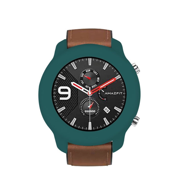 Amazfit GTR 42mm  Silikone Bumper  - Grøn#serie_7
