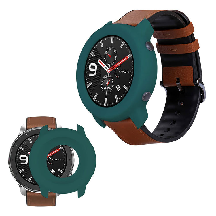 Amazfit GTR 42mm  Silikone Bumper  - Grøn#serie_7