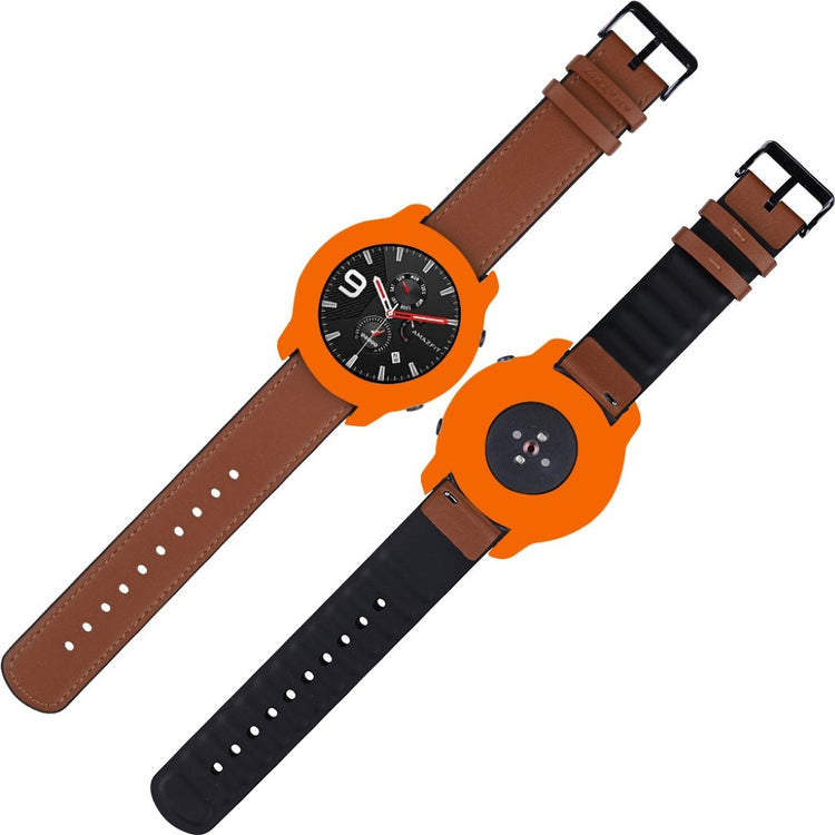 Amazfit GTR 42mm  Silikone Bumper  - Orange#serie_8
