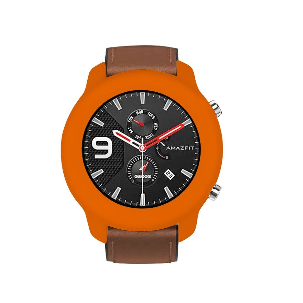 Amazfit GTR 42mm  Silikone Bumper  - Orange#serie_8