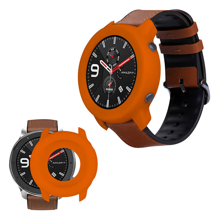 Amazfit GTR 42mm  Silikone Bumper  - Orange#serie_8