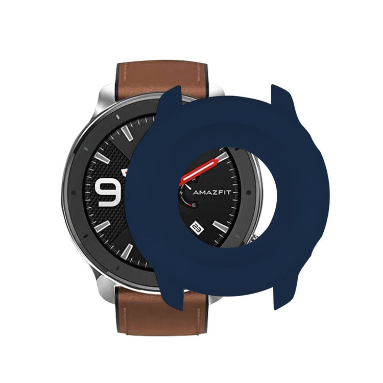 Amazfit GTR 42mm  Silikone Bumper  - Blå#serie_9