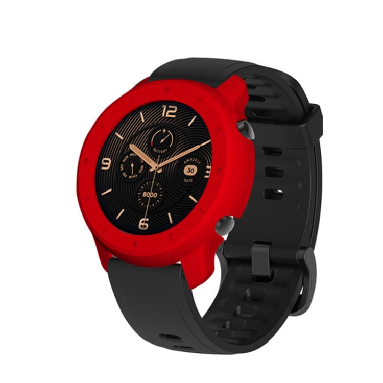 Amazfit GTR 42mm Holdbar Plastik Bumper  - Rød#serie_3