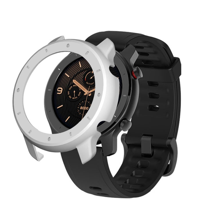 Amazfit GTR 42mm Holdbar Plastik Bumper  - Sølv#serie_5
