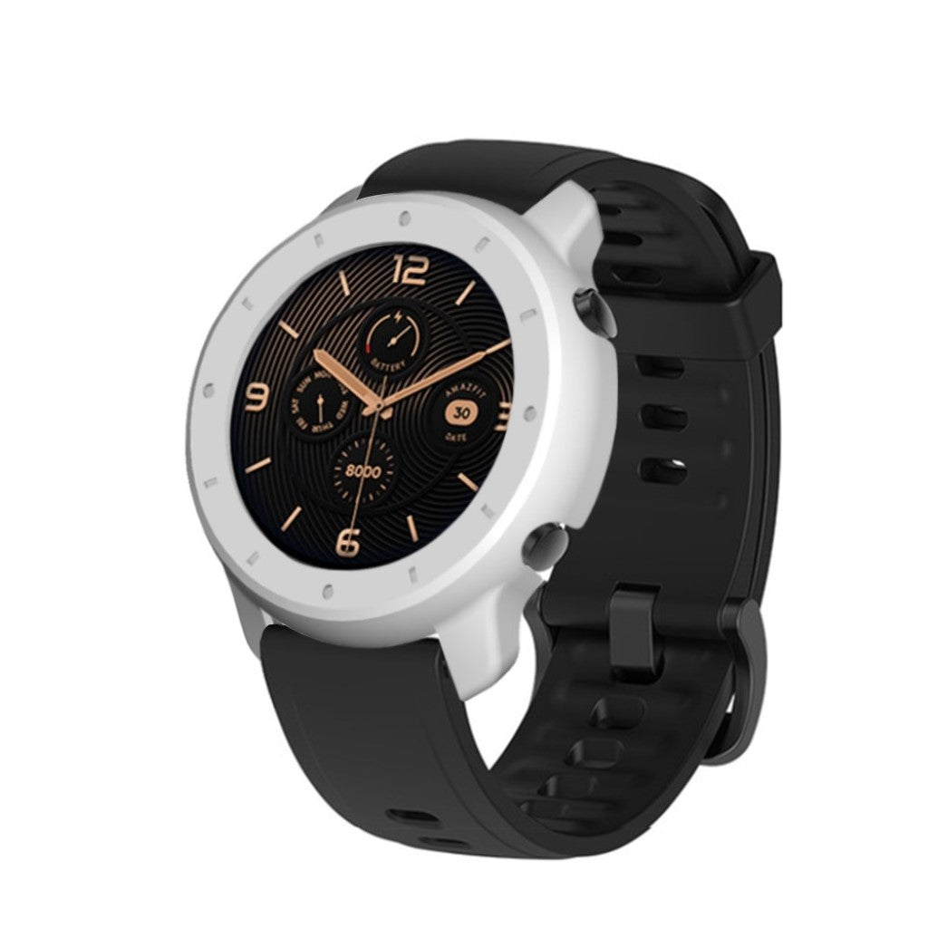 Amazfit GTR 42mm Holdbar Plastik Bumper  - Sølv#serie_5