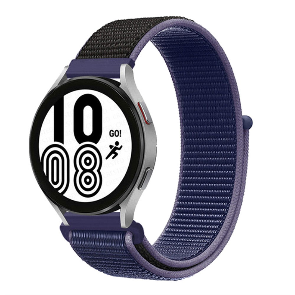 Mega hårdfør Amazfit GTR 47mm / Amazfit Pace Nylon Rem - Blå#serie_2