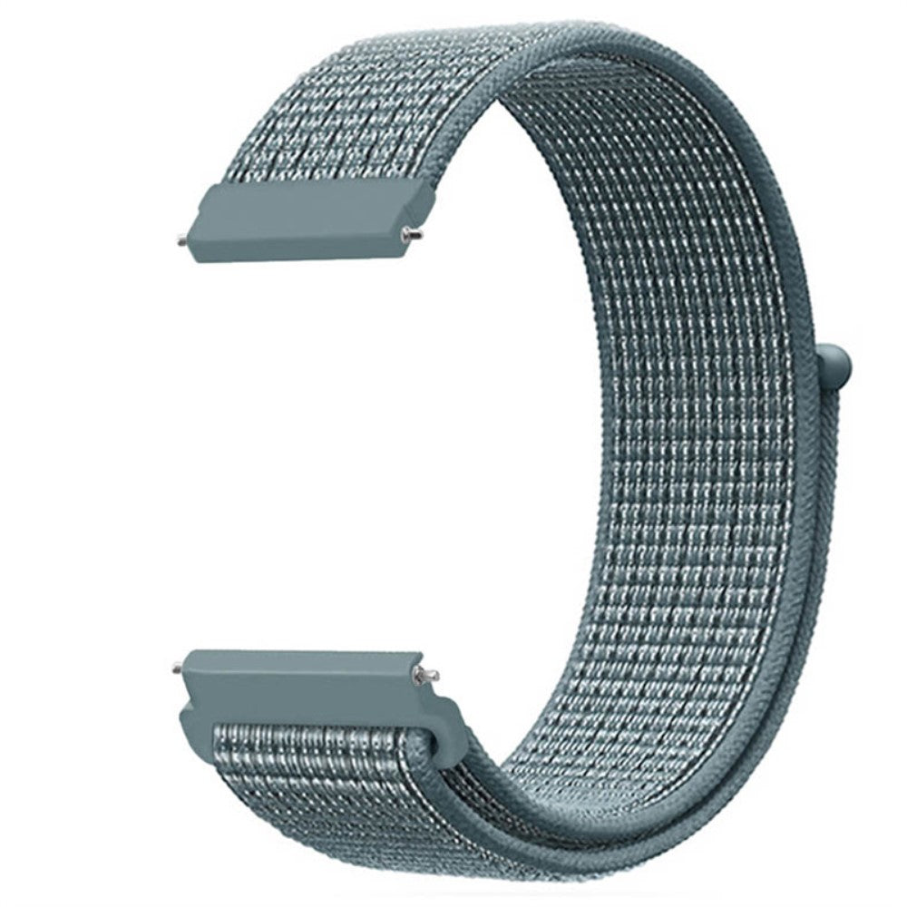 Mega hårdfør Amazfit GTR 47mm / Amazfit Pace Nylon Rem - Grøn#serie_21