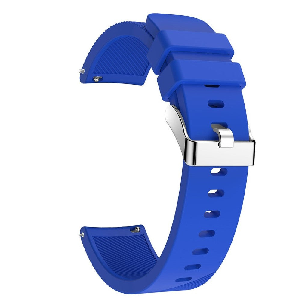 Rigtigt godt Amazfit GTS Silikone Rem - Blå#serie_6