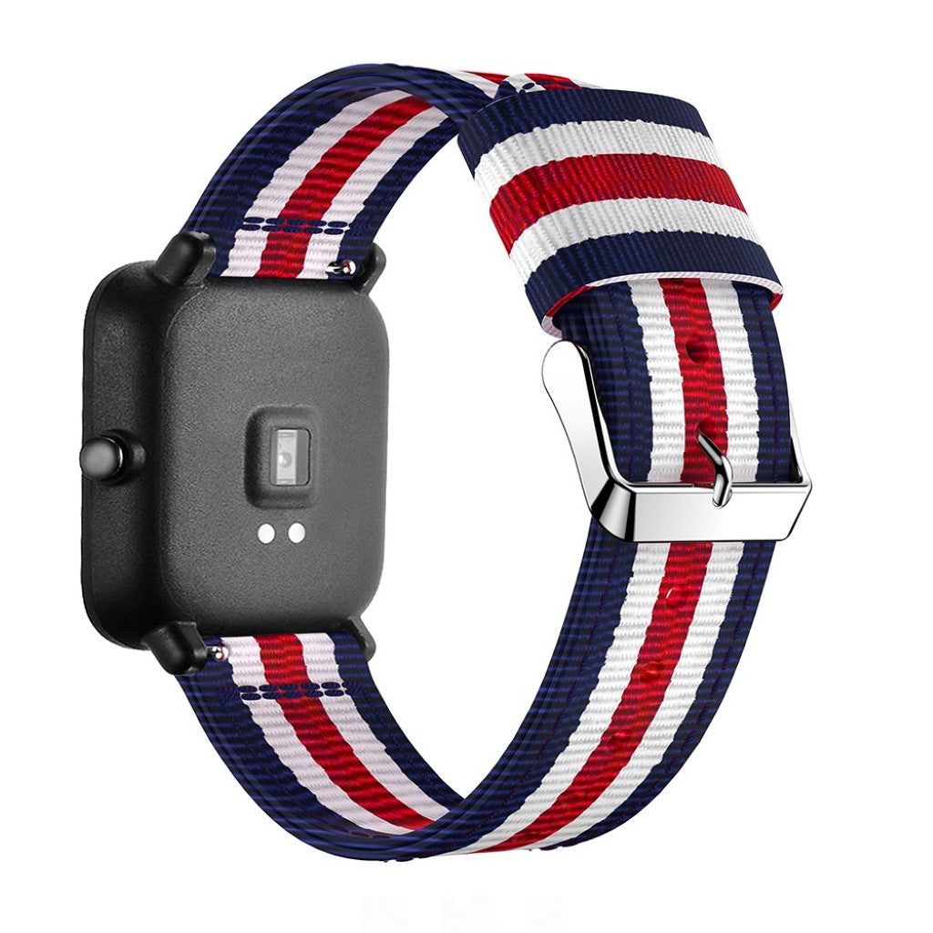 Super nydelig Amazfit GTS Nylon Rem - Flerfarvet#serie_3