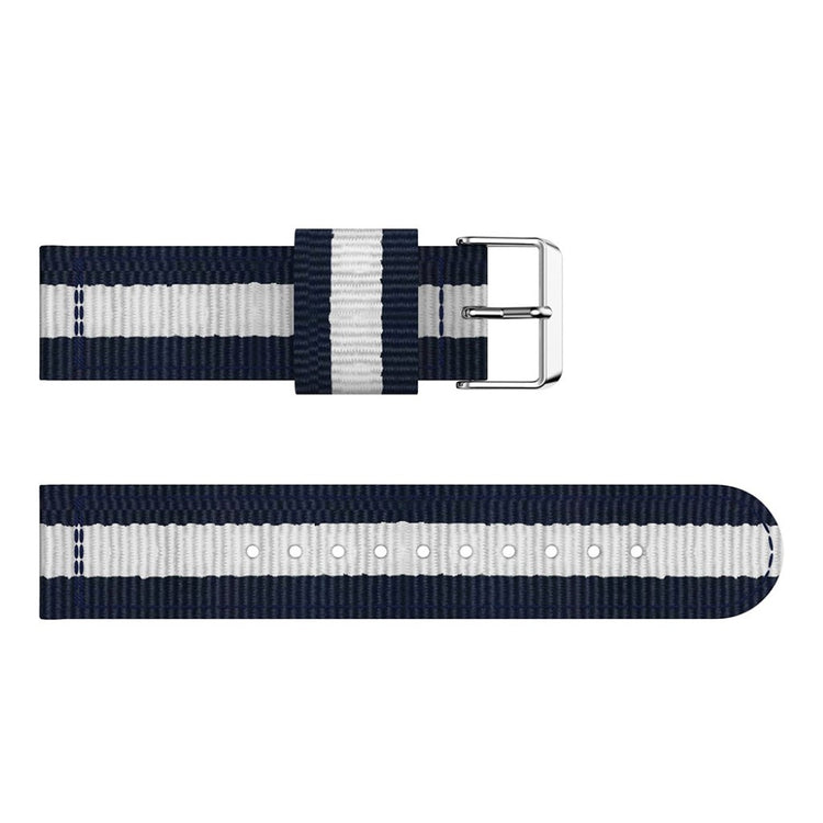 Super nydelig Amazfit GTS Nylon Rem - Blå#serie_5