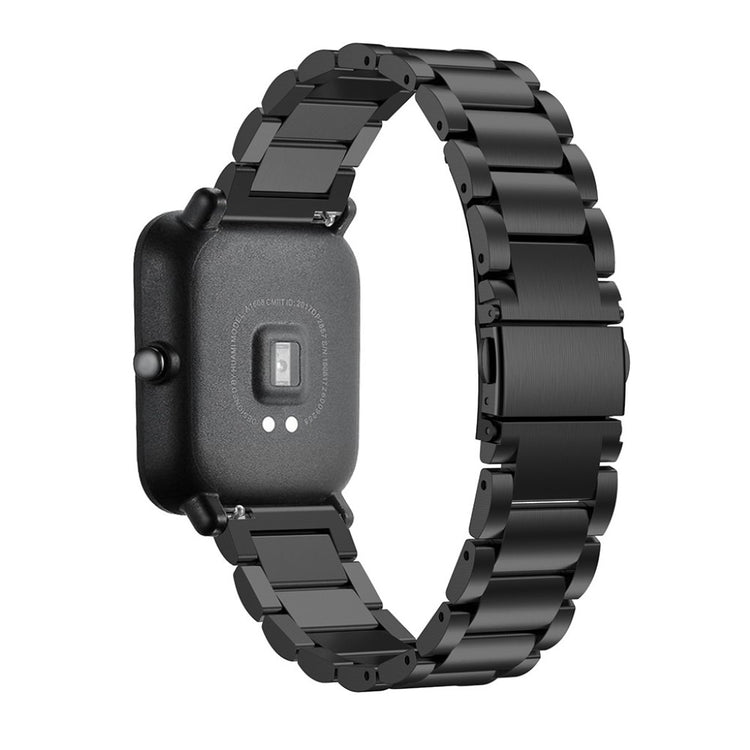 Rigtigt godt Amazfit GTS Metal Rem - Sort#serie_1