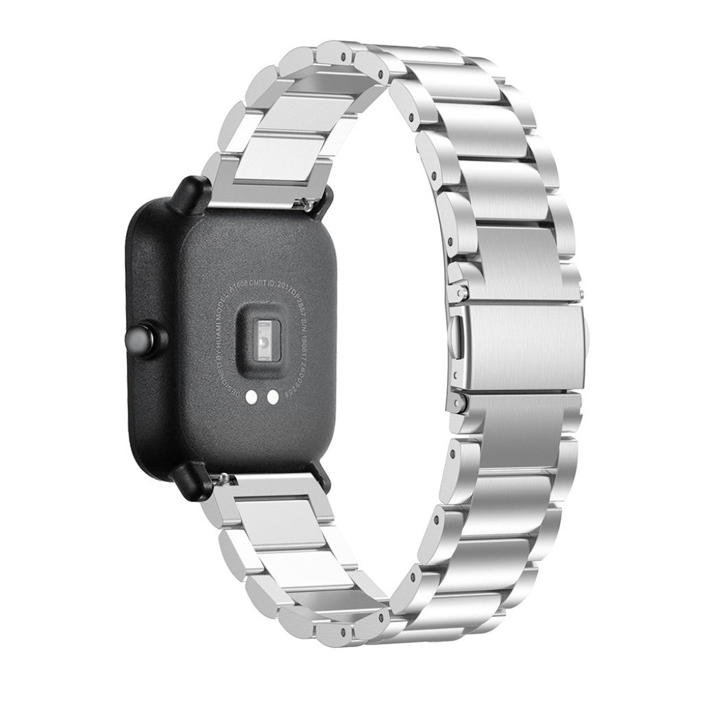 Rigtigt godt Amazfit GTS Metal Rem - Sølv#serie_2