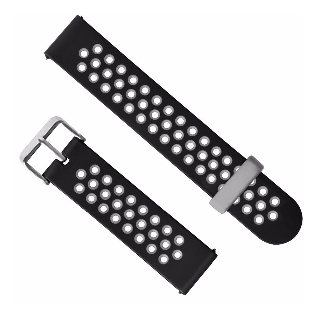 Rigtigt flot Amazfit GTS Silikone Rem - Sort#serie_1