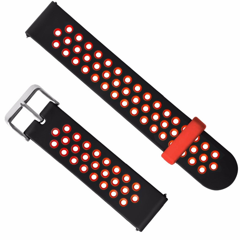 Rigtigt flot Amazfit GTS Silikone Rem - Sort#serie_2