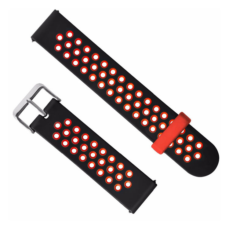 Rigtigt flot Amazfit GTS Silikone Rem - Sort#serie_2