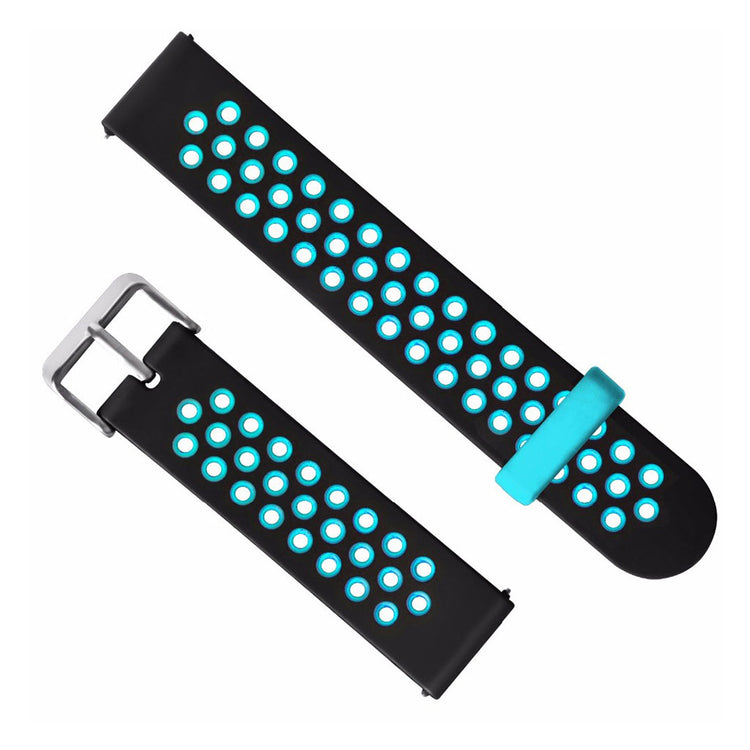 Rigtigt flot Amazfit GTS Silikone Rem - Blå#serie_4