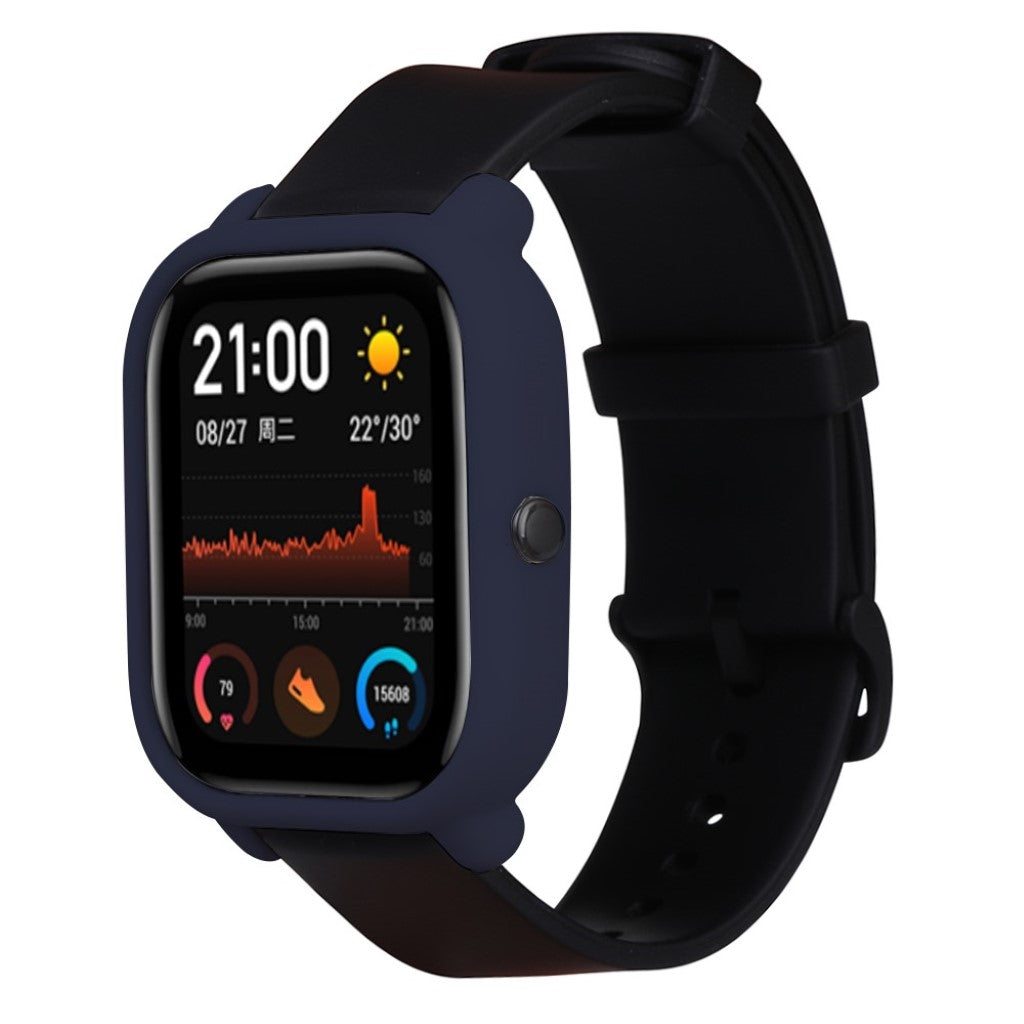 Amazfit GTS  Silikone Bumper  - Blå#serie_10