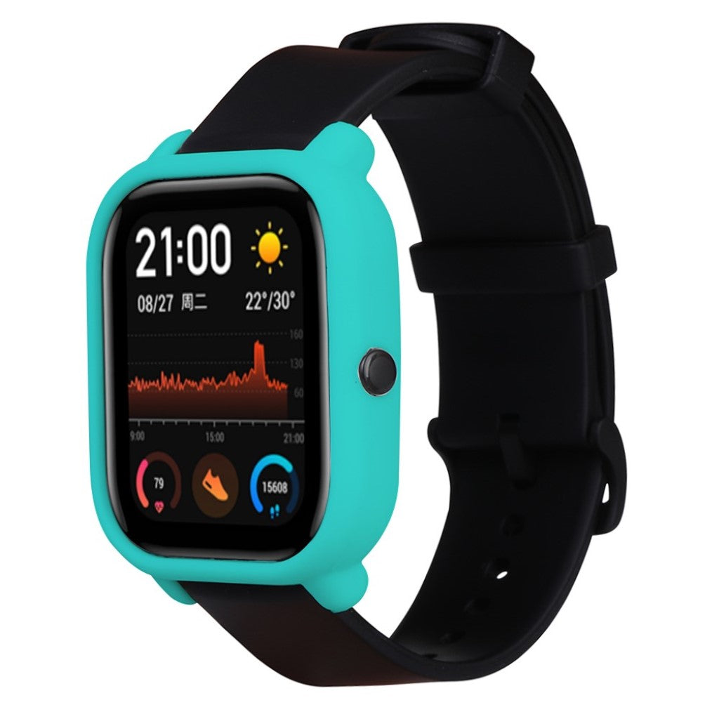Amazfit GTS  Silikone Bumper  - Grøn#serie_3