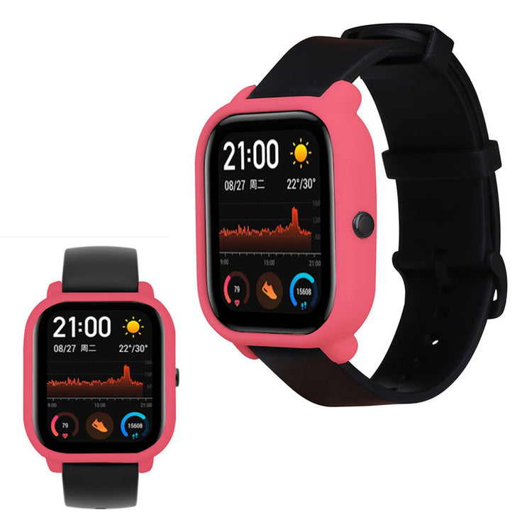 Amazfit GTS  Silikone Bumper  - Pink#serie_5