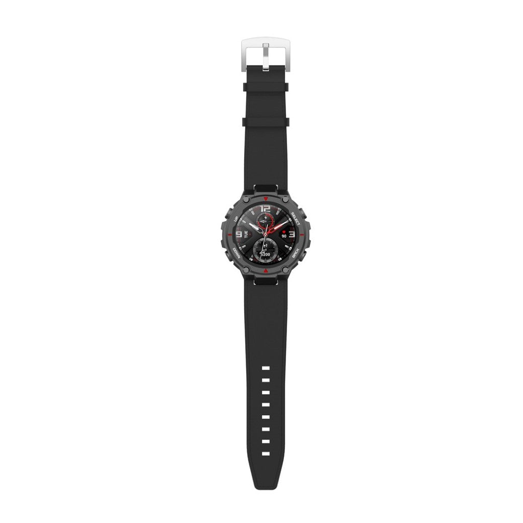 Mega sejt Amazfit T-Rex Ægte læder Rem - Sort#serie_1