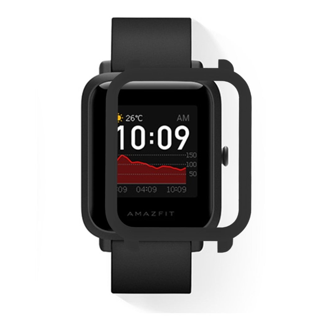 Universal Amazfit Mat Plastik Bumper  - Sort#serie_2