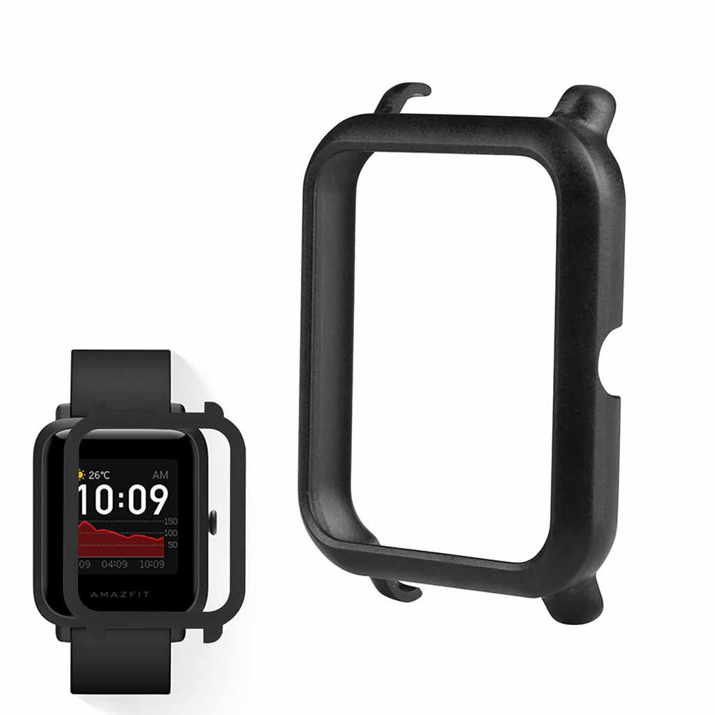 Universal Amazfit Mat Plastik Bumper  - Sort#serie_2