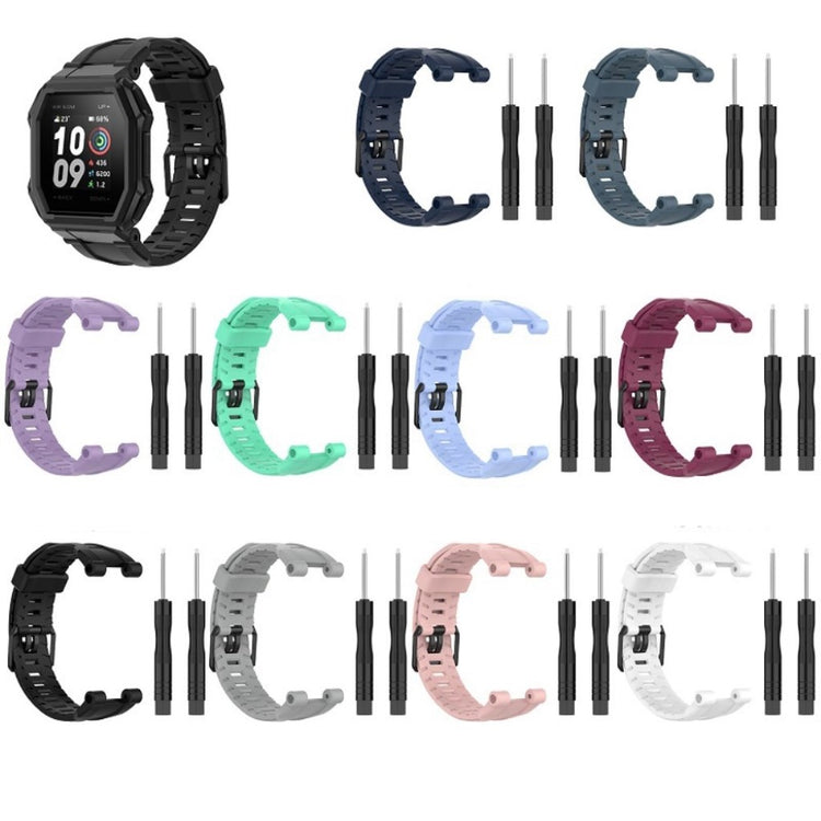 Super fantastisk Amazfit Ares Silikone Rem - Rød#serie_9