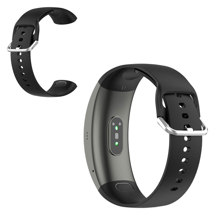 Godt Amazfit X Silikone Rem - Størrelse: L - Sort#serie_4