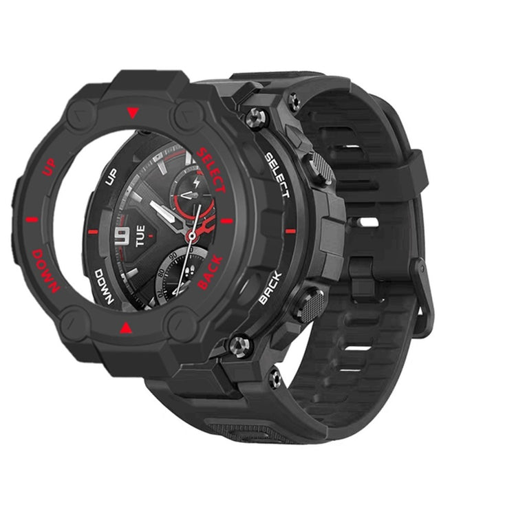 Amazfit T-Rex Pro  Silikone Bumper  - Sort#serie_2