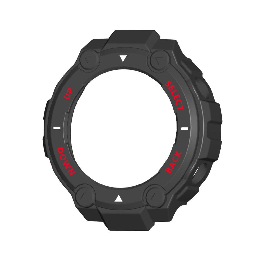 Amazfit T-Rex Pro  Silikone Bumper  - Sort#serie_6