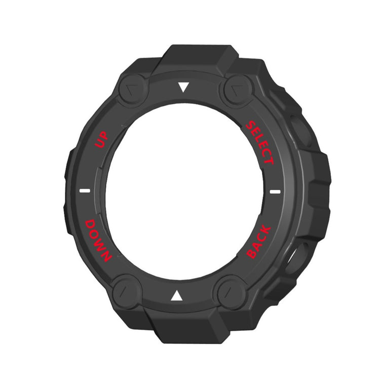 Amazfit T-Rex Pro  Silikone Bumper  - Sort#serie_6