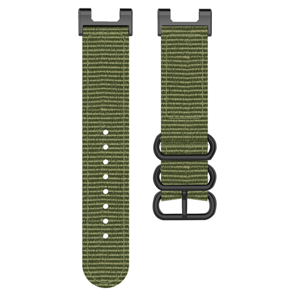 Super kønt Amazfit T-Rex Pro / Amazfit Ares Nylon Rem - Grøn#serie_1